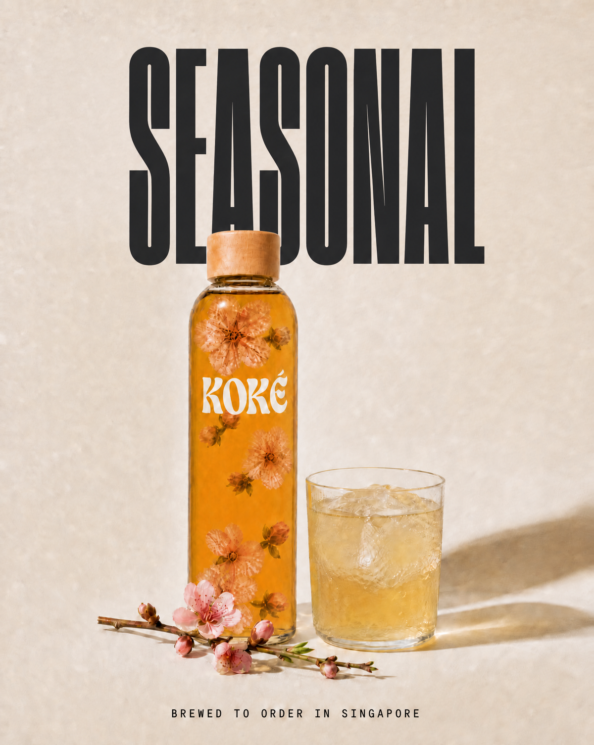 Peach Blossom Kombucha